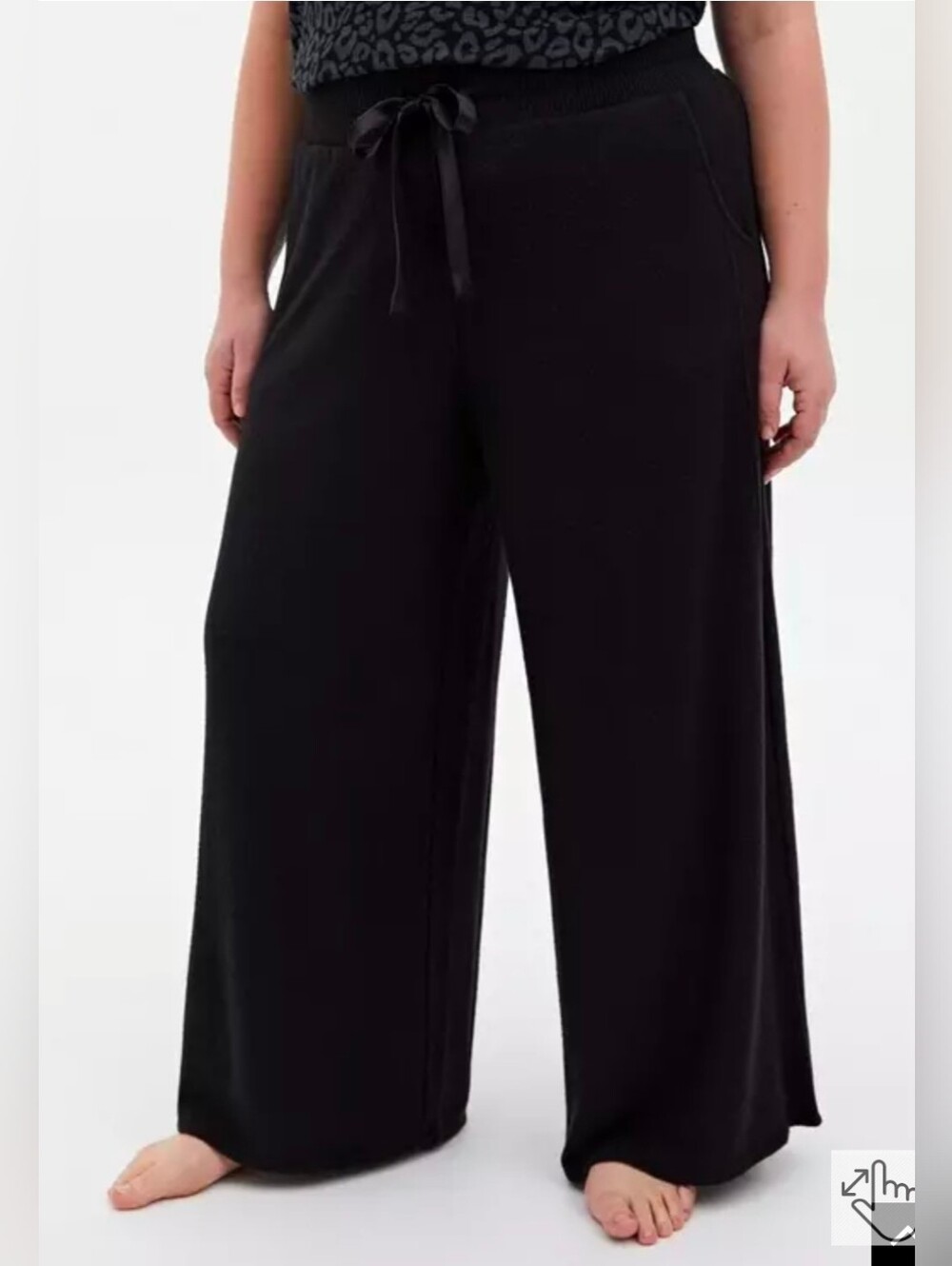 Torrid Black Super Soft Sleep Pants